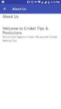 Cricket Prediction and Tips游戲截圖1