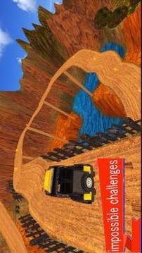 4x4 Mountain Climb Stunt:Hill Mountain Climb游戲截圖1
