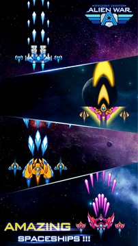 Alien War - Spaceship Shooter游戏截图3