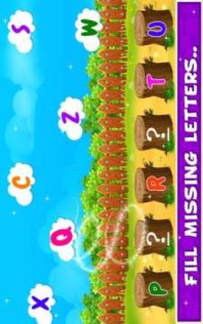 Kids Letters Learning - Educational Game for Kids游戲截圖2