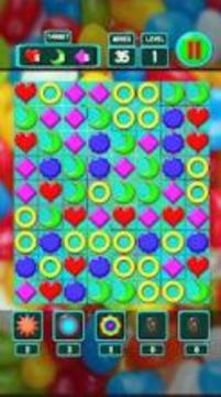 Jelly World Match 3游戲截圖1