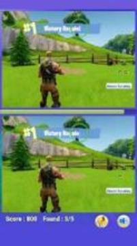 Find the differences for Fortnite游戲截圖2
