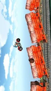 Real Bike Train Stunt Trail 2018游戲截圖3