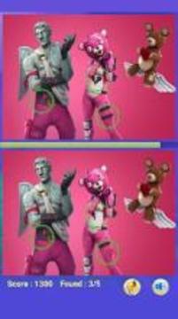Find the differences for Fortnite游戲截圖1