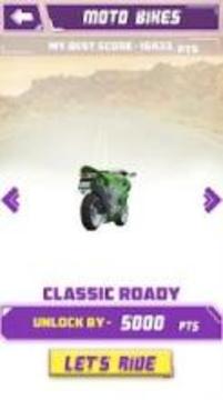 Racing Moto Bike 3D游戲截圖2
