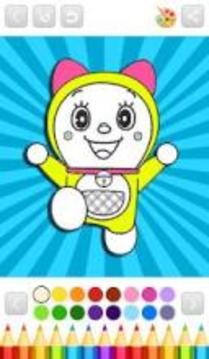 Superhero Nobita Coloring Book游戲截圖1