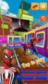 Subway Spider Runner 2018游戲截圖1