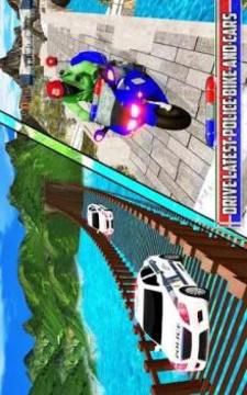 越野 警察 運輸 駕駛 3D游戲截圖2