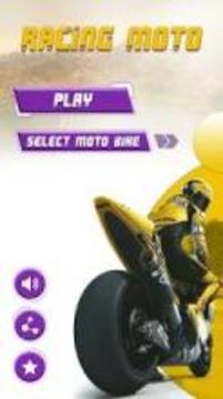Racing Moto Bike 3D游戲截圖3