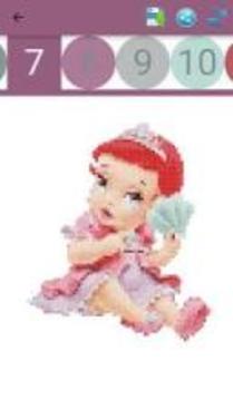 Princesses and Dolls color by number-Lol Pixel Art游戲截圖1
