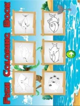 Fish Coloring Book for Children游戲截圖3