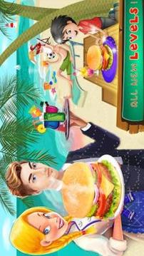 Fast Food Chef Truck : Burger Maker Game游戲截圖4