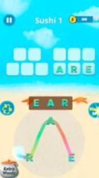 Words Cross Summer Beach Games游戲截圖2