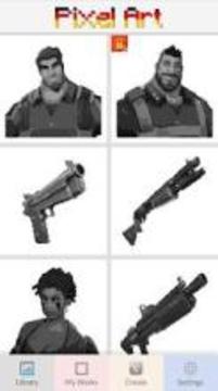Fortnite Color by Number - sandbox Pixel art游戲截圖5