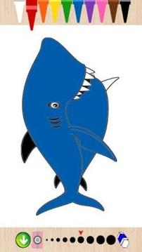 Fish Coloring Book for Children游戲截圖4