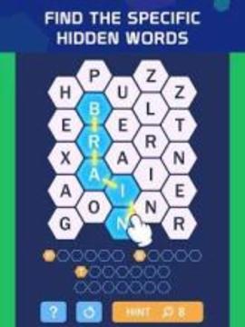 Word Spark Hexa - Block Puzzle游戲截圖4