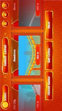 Ninja Hill Climb Game游戲截圖4