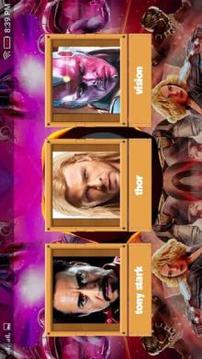 Avengers Infinity War Puzzle Game游戲截圖2