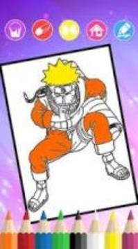 Coloring Anime Manga游戲截圖3