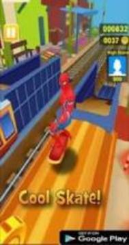 Subway Spider World - Rush 3D游戲截圖1