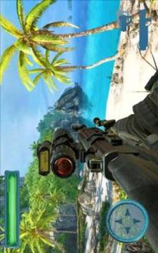 Sniper Shooting 3D: FPS Army Beach Defense Warrior游戲截圖2