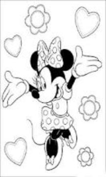 Coloring Book Minnie游戲截圖5