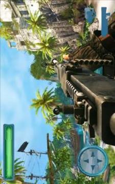 Sniper Shooting 3D: FPS Army Beach Defense Warrior游戲截圖5