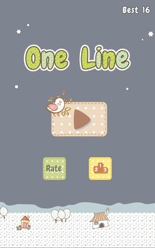 One Line Runner 超級(jí)難的LINE游戲游戲截圖2