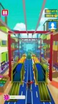 Subway Train Surf Rush Hours游戲截圖2