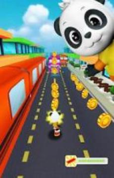 Panda Dash Fever: Crazy Speed City Run游戲截圖5
