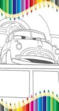Super Car Coloring Book McQueen游戲截圖1