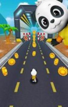 Panda Dash Fever: Crazy Speed City Run游戲截圖2