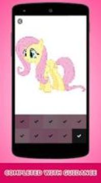 My Pony - Color by Number Pixel Art Game游戲截圖3
