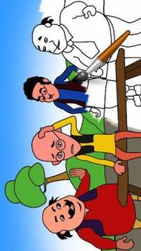 Superhero Motuuu Patloo Coloring Book游戲截圖4