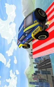 Extreme Mega Ramp GT Stunt: City Rooftop Rally Car游戲截圖3