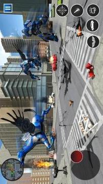 US Police Robot Car Flying Horse Simulator Game游戲截圖1