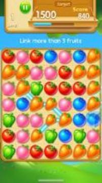 Fruit Link 2019 - Farm Connect Splash Mania游戲截圖3