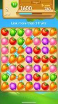 Fruit Link 2019 - Farm Connect Splash Mania游戲截圖1