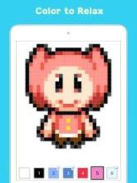 Color by Number - Pixel Art(Coloring Book Free)游戲截圖2