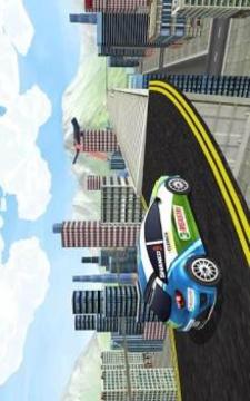 Extreme Mega Ramp GT Stunt: City Rooftop Rally Car游戲截圖1
