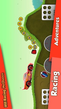 Hill Racing McQueen Lightning游戲截圖3