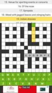 Classic Crosswords Puzzle Game游戲截圖3