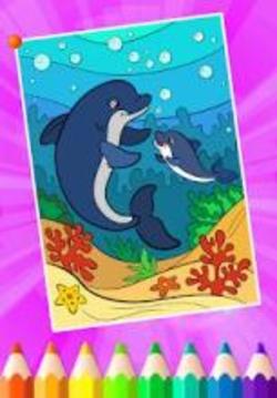 Fish Coloring Book Games游戲截圖2