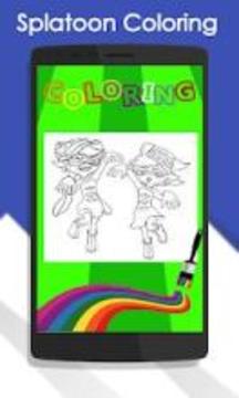 Splatoon Coloring游戲截圖2