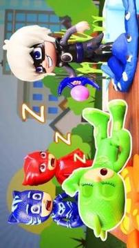 PJ : Masks Superhero Kids游戲截圖3