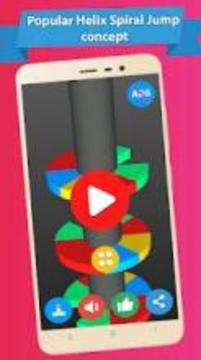 Helix Color Jump游戲截圖4