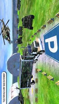 Army Truck Parking Mania游戲截圖1