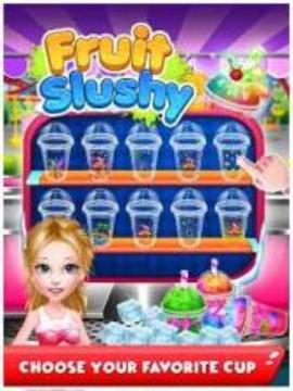 Ice Fruit Slushy Maker - Food Maker - Ice Drink游戲截圖4
