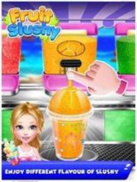 Ice Fruit Slushy Maker - Food Maker - Ice Drink游戲截圖1