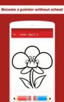 How To Draw a Rose Step by Step游戲截圖2